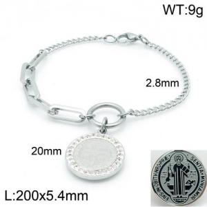 Stainless Steel Bracelet(women) - KB135968-Z
