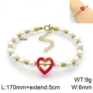 Shell Pearl Bracelets - KB135983-Z