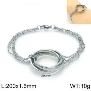 Stainless Steel Bracelet(women) - KB136031-Z