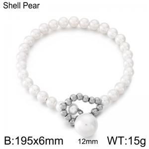 Shell Pearl Bracelets - KB136072-Z