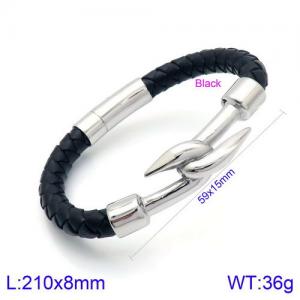 Leather Bracelet - KB136103-KFC