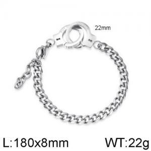 Stainless Steel Bracelet(women) - KB136445-WGTY