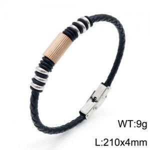 Leather Bracelet - KB136517-YY