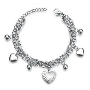 Stainless Steel Bracelet(women) - KB137839-WGHF