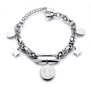 Stainless Steel Bracelet(women) - KB137853-WGHF