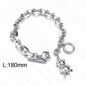 Stainless Steel Bracelet(women) - KB137854-WGHF