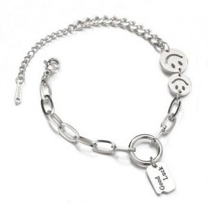 Stainless Steel Bracelet(women) - KB137855-WGHF