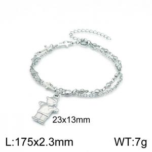 Stainless Steel Bracelet(women) - KB138405-Z