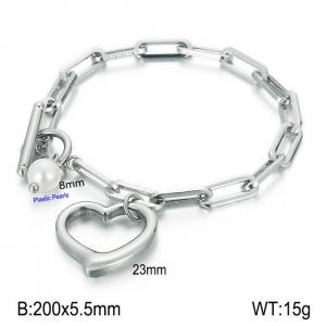 Stainless Steel Bracelet(women) - KB138417-Z