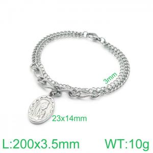 Stainless Steel Bracelet(women) - KB138419-Z