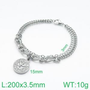 Stainless Steel Bracelet(women) - KB138421-Z