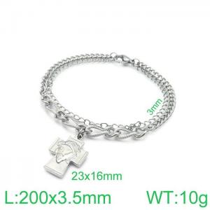 Stainless Steel Bracelet(women) - KB138423-Z