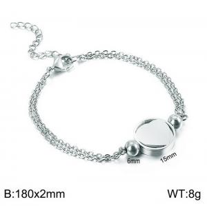 Stainless Steel Bracelet(women) - KB138433-Z