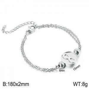 Stainless Steel Bracelet(women) - KB138434-Z