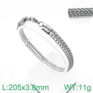 Punk Fashion Vine Chain Stainless Steel Bracelets Bangles Men Jewelry - KB138441-Z
