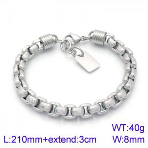 Stainless Steel Bracelet(Men) - KB138830-KFC