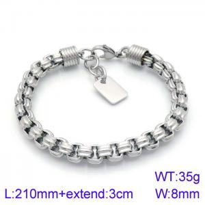 Stainless Steel Bracelet(Men) - KB138834-KFC