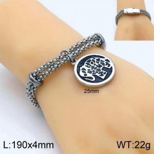 Stainless Steel Bracelet(women) - KB139169-Z