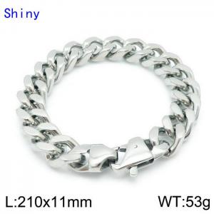 Stainless Steel Bracelet(Men) - KB139241-Z