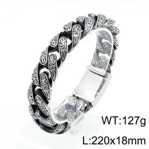 Stainless Steel Bracelet(Men) - KB139275-KJX