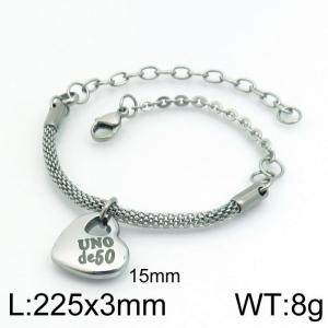 Stainless Steel Bracelet(women) - KB139295-Z
