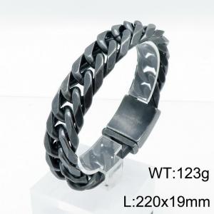 Stainless Steel Bracelet(Men) - KB139643-KJX