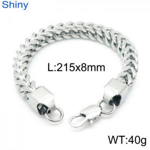 Stainless Steel Bracelet(Men) - KB139965-K