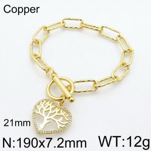 Copper Bracelet - KB140328-QJ