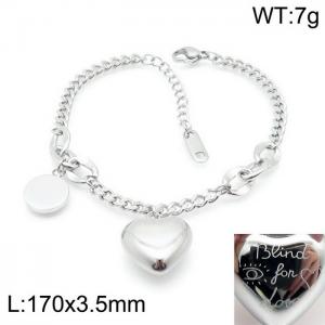 Stainless Steel Bracelet(women) - KB143459-K