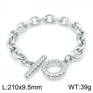 Stainless Steel Bracelet(Men) - KB143876-Z