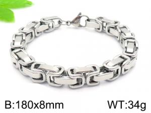 Stainless Steel Bracelet(Men) - KB143920-Z