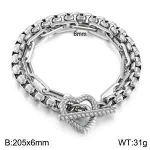 Stainless Steel Bracelet - KB143976-Z