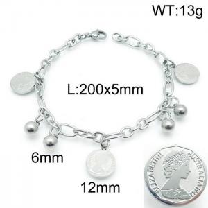 Stainless Steel Bracelet(women) - KB144002-Z