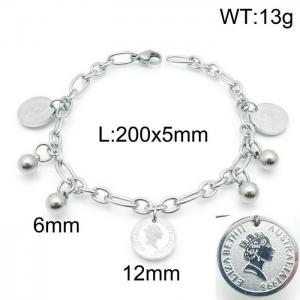 Stainless Steel Bracelet(women) - KB144004-Z