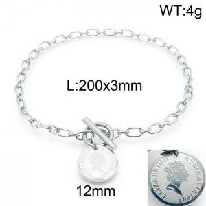 Stainless Steel Bracelet(women) - KB144008-Z