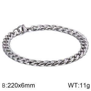 Stainless Steel Bracelet(Men) - KB144383-Z