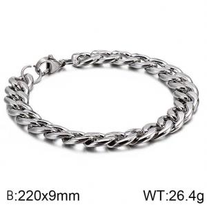 Stainless Steel Bracelet(Men) - KB144391-Z