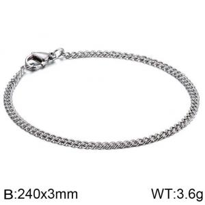 Stainless Steel Bracelet(Men) - KB144404-Z
