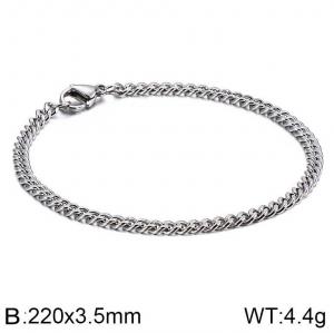 Stainless Steel Bracelet(Men) - KB144407-Z