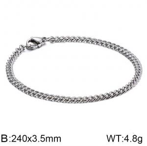 Stainless Steel Bracelet(Men) - KB144408-Z