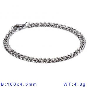 Stainless Steel Bracelet(women) - KB144509-Z