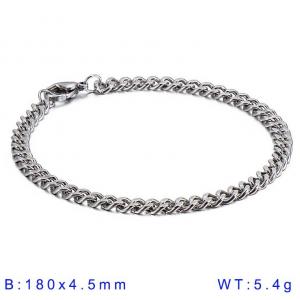 Stainless Steel Bracelet(women) - KB144510-Z