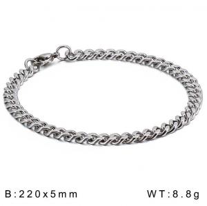 Stainless Steel Bracelet(Men) - KB144515-Z