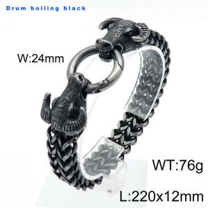 Stainless Steel Bracelet(Men) - KB144584-KJX