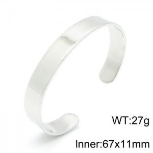 Stainless Steel Bangle - KB144724-KC