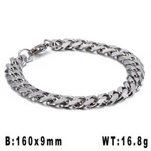 Stainless Steel Bracelet(Men) - KB144742-Z