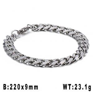 Stainless Steel Bracelet(Men) - KB144744-Z