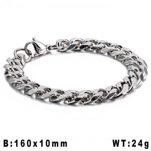 Stainless Steel Bracelet(Men) - KB144746-Z