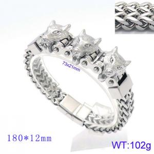 Stainless Steel Bracelet(women) - KB144798-KFC