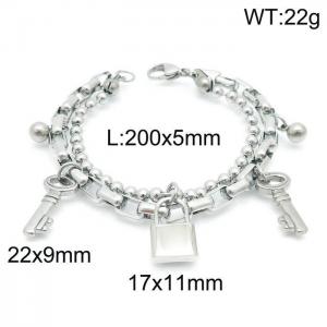 Stainless Steel Bracelet(women) - KB144865-Z